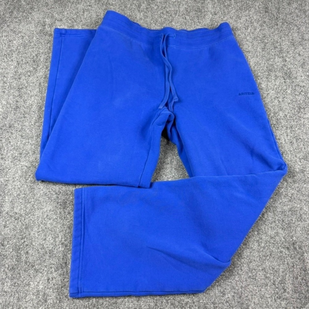 Aritzia Sweatfleece Perfect Fit Women Medium Blue Wide Leg Sweatpants